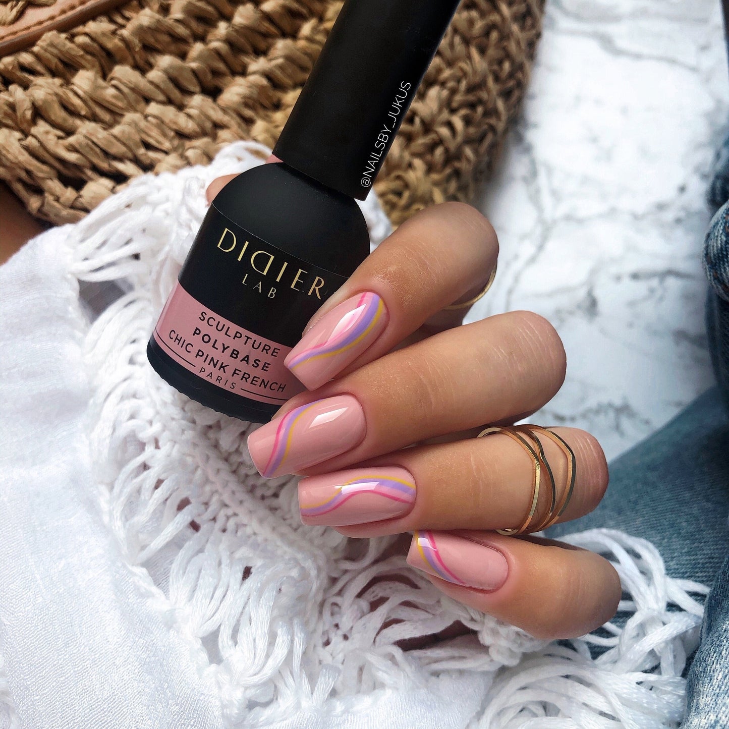 Sculpture Polybase - Chic Pink French - Libre de TPO | Didier Lab - 10ml