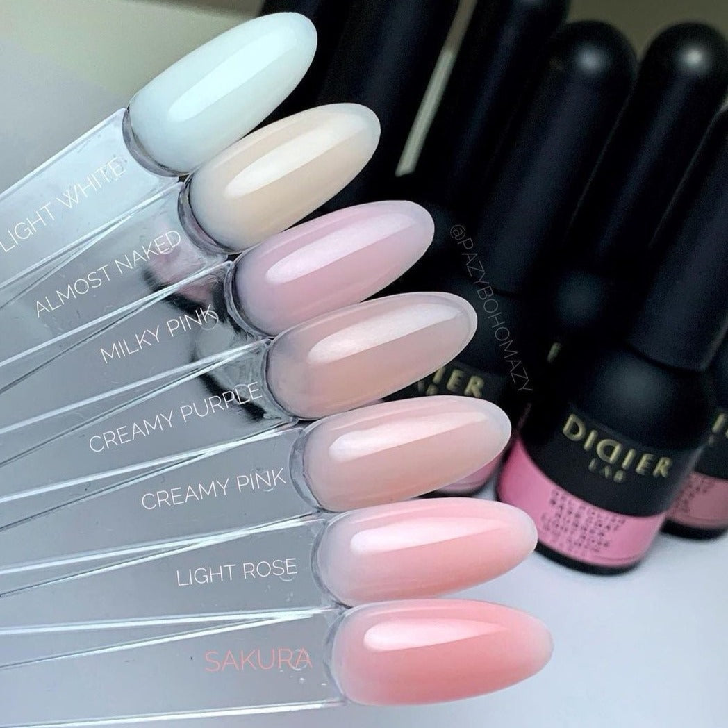 Rubber Base - Light Rose - Libre de HEMA y TPO | Didier Lab - 10ml