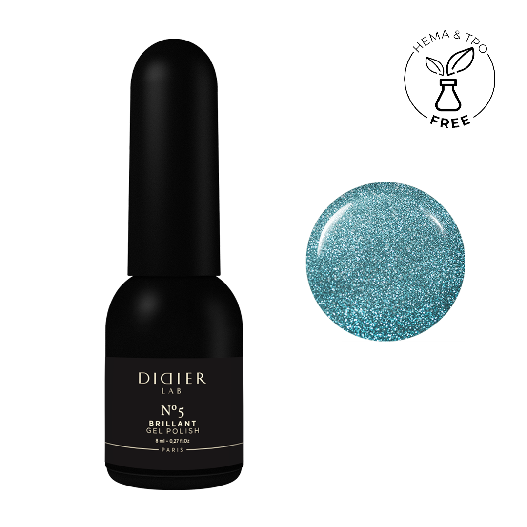 Esmalte Semipermanente Brillant - No5 - Libre de HEMA y TPO | Didier Lab - 8ml