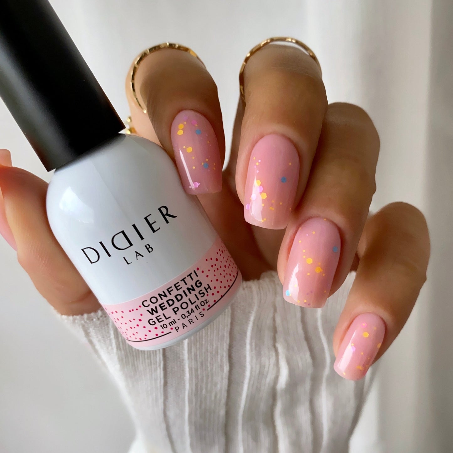 Confetti Wedding Gel polish "Didier Lab"