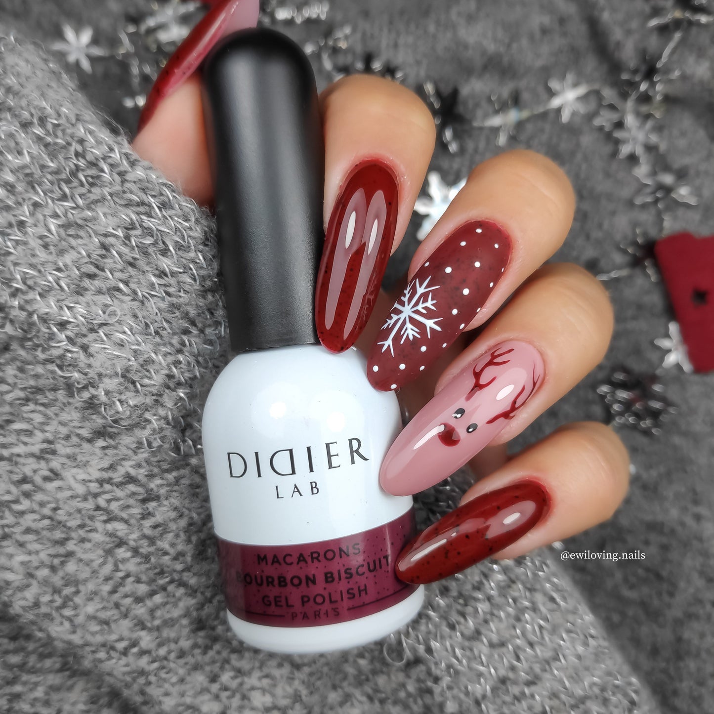 Esmalte semipermanente Macarons - Bourbon Biscuit | Didier Lab - 10ml