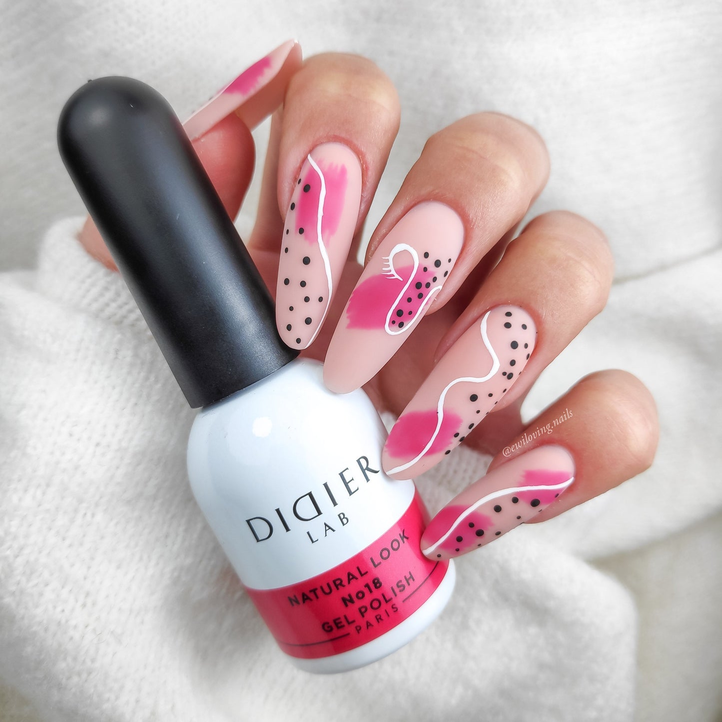 Esmalte Semipermanente - Natural Look No.18 - Libre de HEMA y TPO | Didier Lab - 10ml