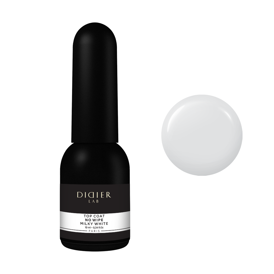 Top coat no wipe - Milky White | Didier Lab - 10ml
