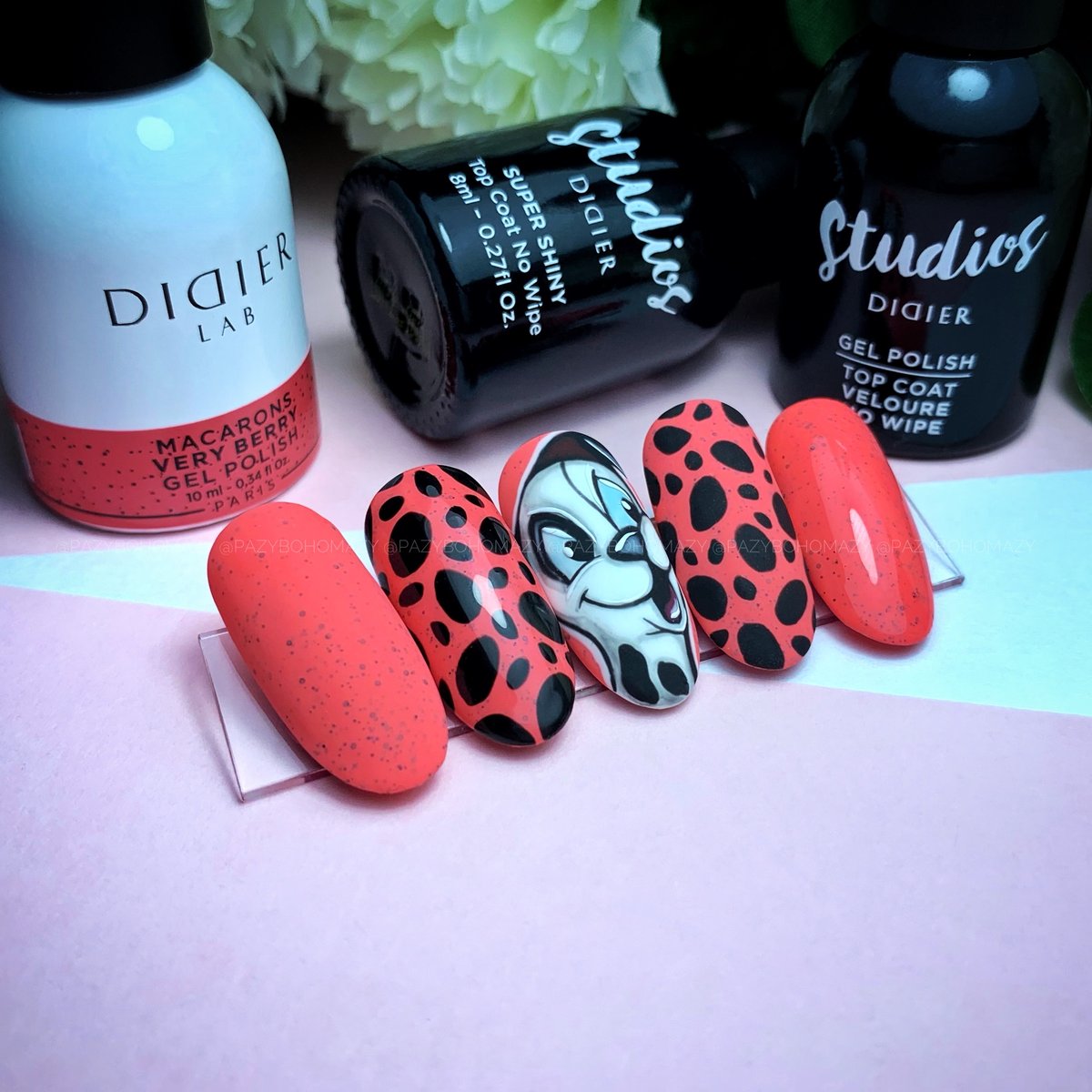 Esmalte semipermanente Macarons - Very Berry | Didier Lab - 10ml