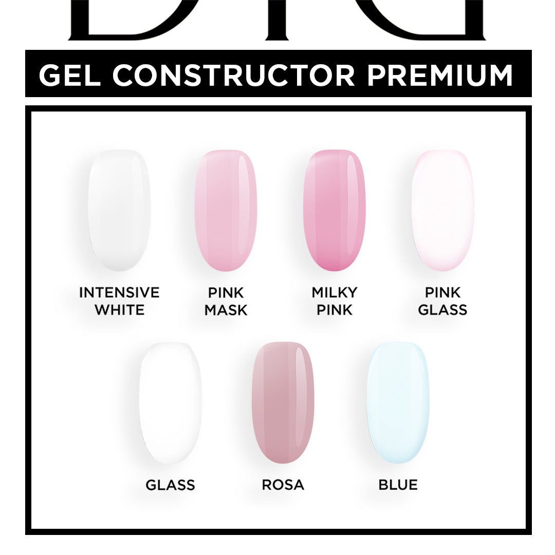 Gel Constructor Premium - Pink Mask - Libre de TPO | Didier Lab - 50 g
