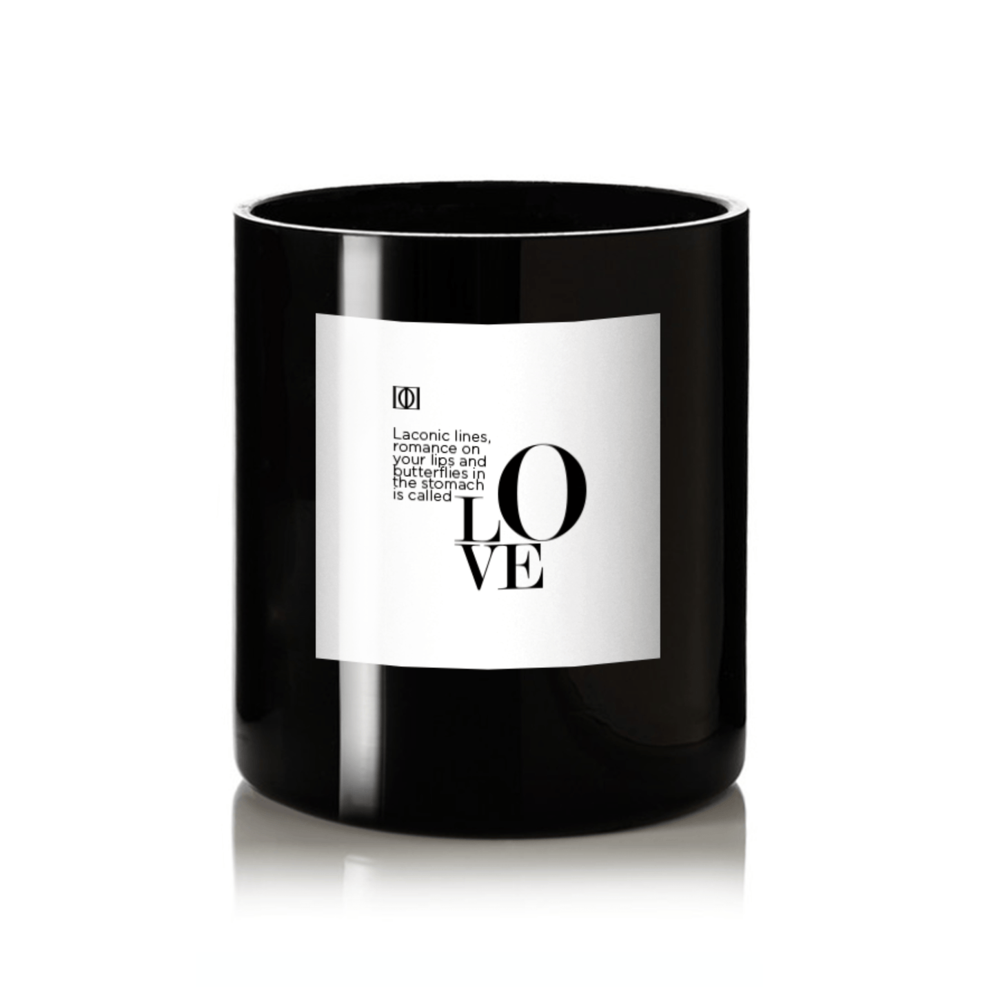 Didierlab Home Decoration Standart candle "Didier Lab", LOVE, 240gr