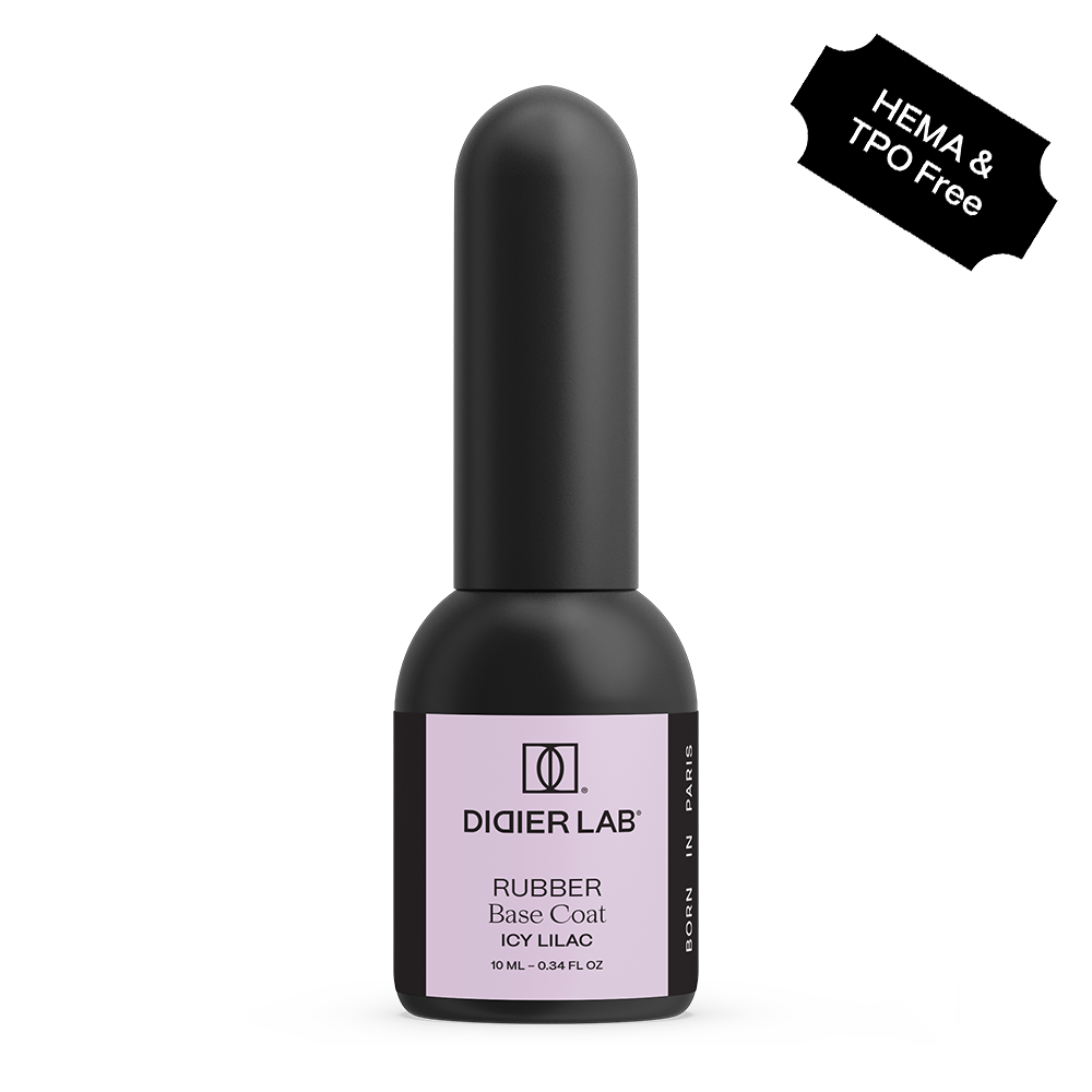 Rubber Base Coat - Icy Lilac | Didier Lab - 10ml