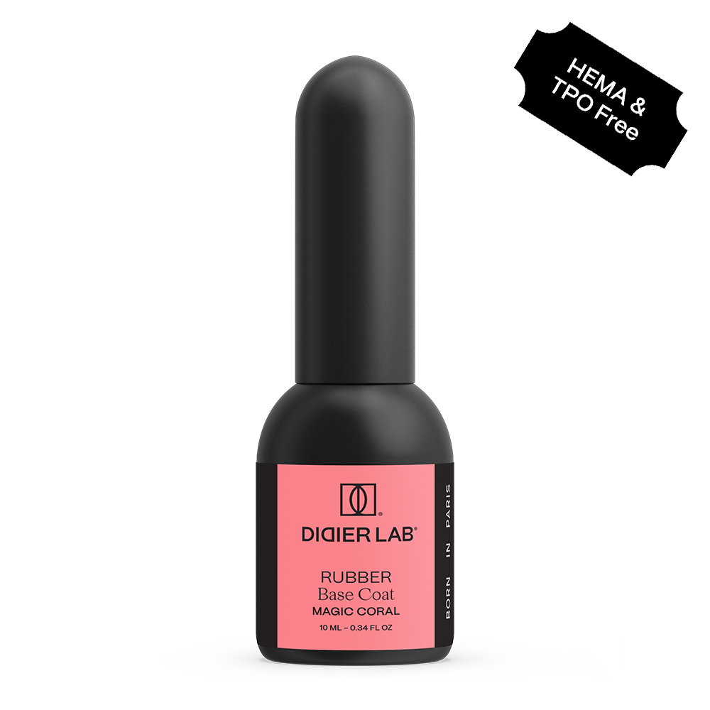 Rubber Base Coat - Magic coral | Didier Lab - 10ml