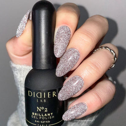 Esmalte semipermanente Brillant - No2  - Libre de HEMA y TPO | Didier Lab -  8ml