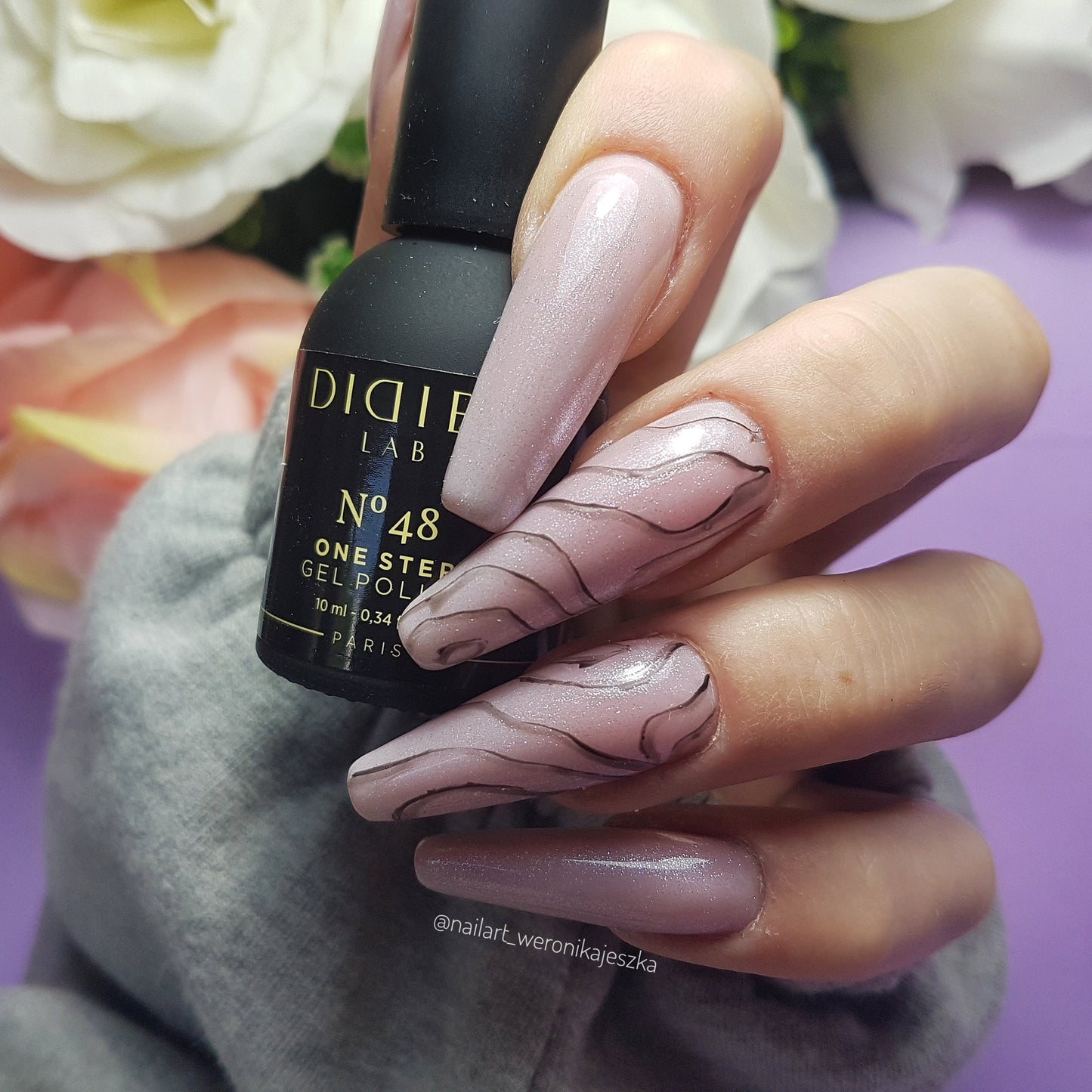 Esmalte Semipermanente One Step - No48 - Libre de TPO | Didier Lab - 10ml