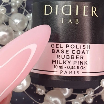 Rubber base - Milky pink - Libre de HEMA y TPO | Didier Lab - 10ml