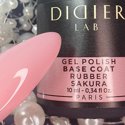 Rubber Base Coat - Sakura - Libre de HEMA y TPO | Didier Lab - 10ml