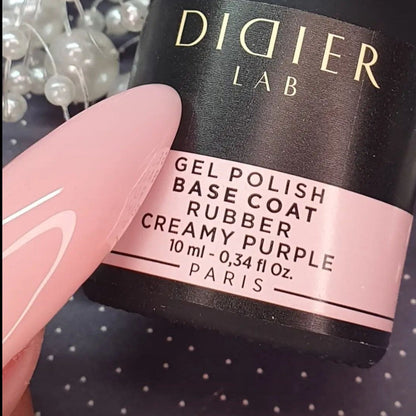 Rubber Base Coat - Creamy Purple |Didier Lab - 10ml