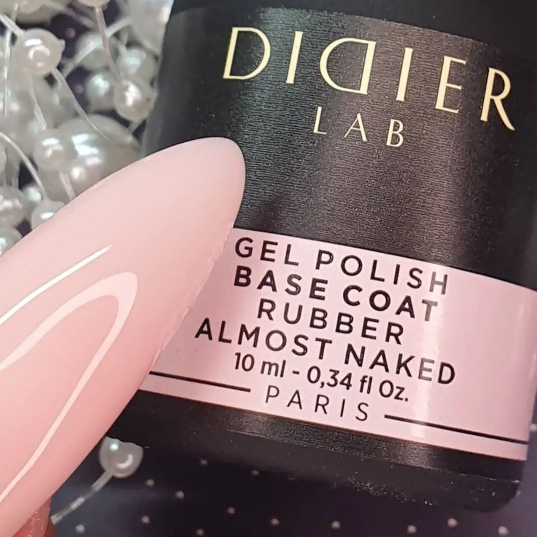Rubber base coat - Almost Naked - Libre de HEMA y TPO | Didier Lab - 10ml