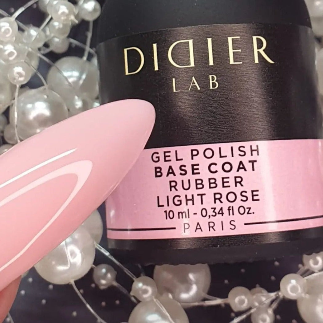 Rubber Base - Light Rose - Libre de HEMA y TPO | Didier Lab - 10ml