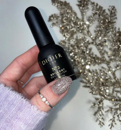 Esmalte semipermanente Brillant - No2  - Libre de HEMA y TPO | Didier Lab -  8ml