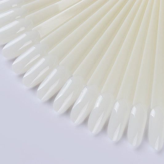 Muestrario de colores Blanco (forma ovalada) | Didier Lab - 50pcs