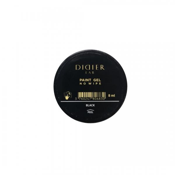 Gel para pintar No wipe - Black - Libre de HEMA y TPO | Didier Lab - 8 ml