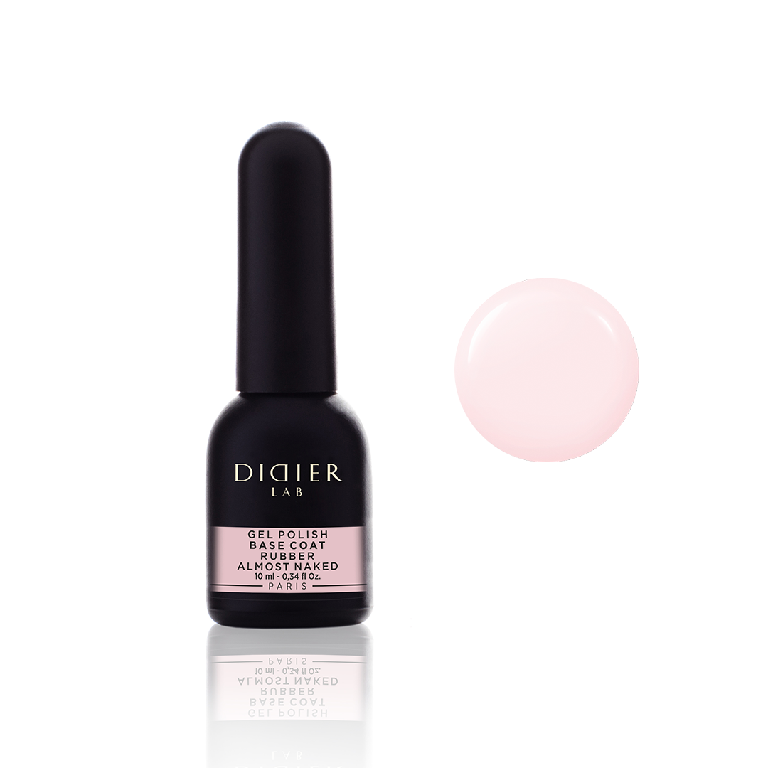 Rubber base coat - Almost Naked - Libre de HEMA y TPO | Didier Lab - 10ml