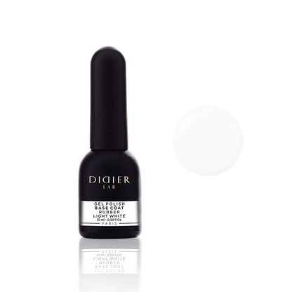 Rubber base coat - Light white - Libre de HEMA y TPO | Didier Lab - 10ml