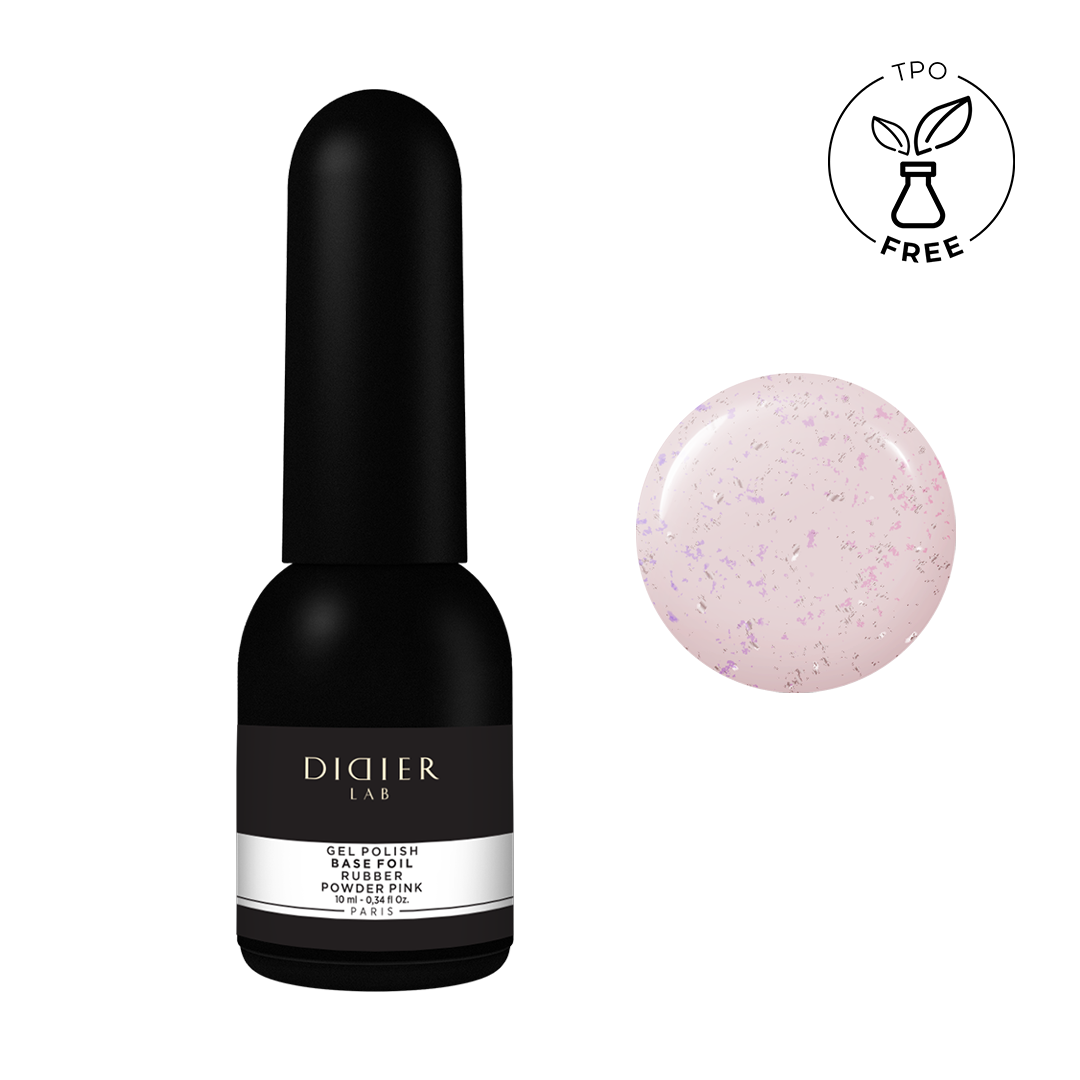 Rubber Base Foil - Powder Pink | Didier Lab - 10ml