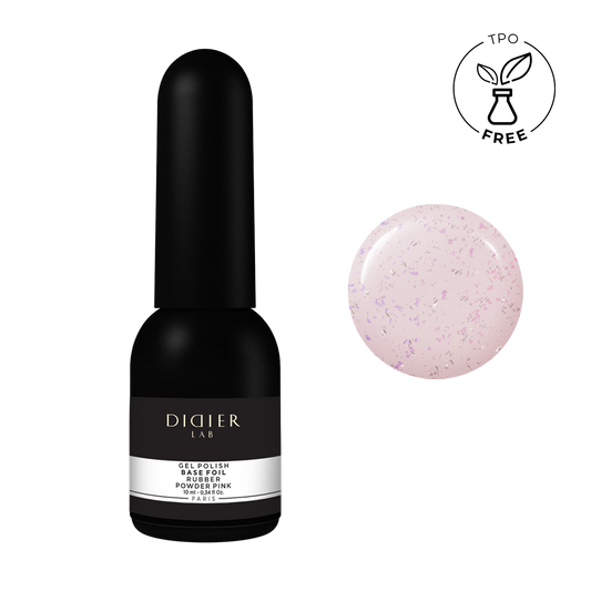 Rubber Base Foil - Powder Pink | Didier Lab - 10ml