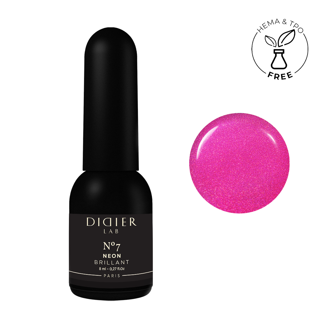 Esmalte "Didier Lab", Brillant NEON, No7, 8ml