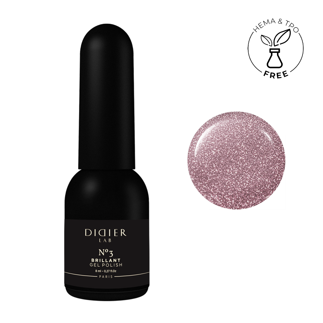 Esmalte semipermanente Brillant - No3  - Libre de HEMA y TPO | Didier Lab -  8ml
