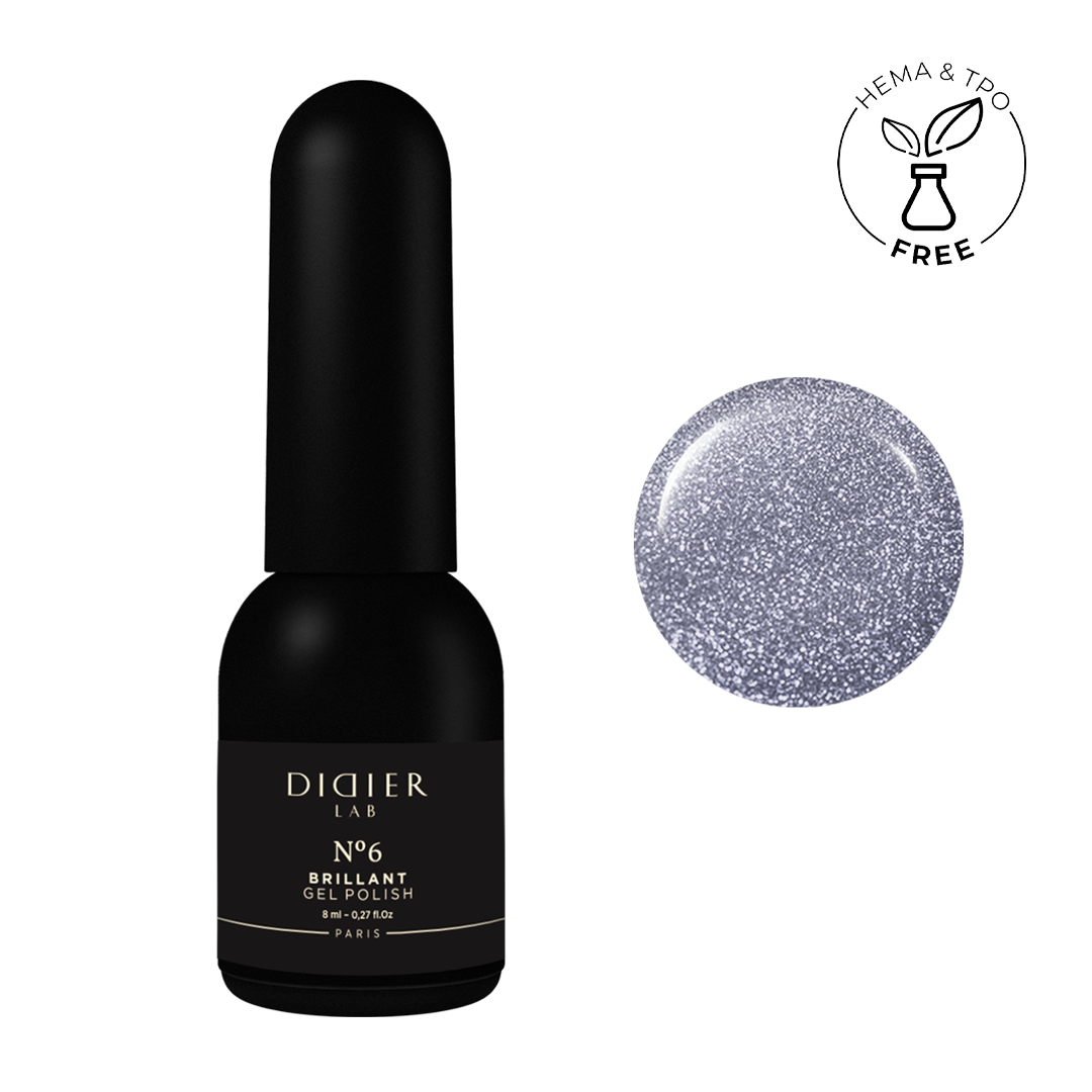 Esmalte Semipermanente Brillant - No6 - Libre de HEMA y TPO | Didier Lab -  8ml