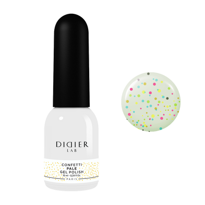 Confetti Pale, Gel polish "Didier Lab"