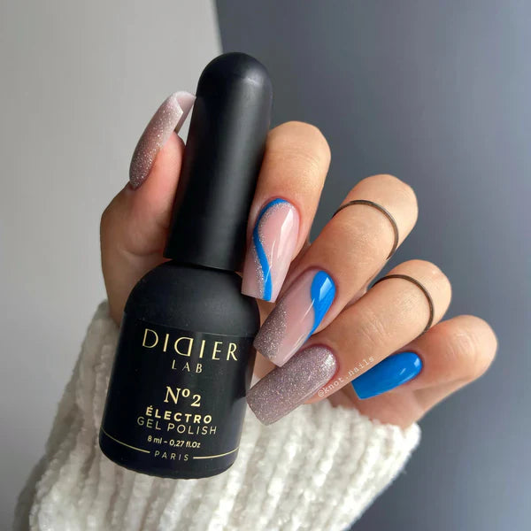 Esmalte Semipermanente - Electro No2 - Libre de HEMA y TPO | Didier Lab - 8ml