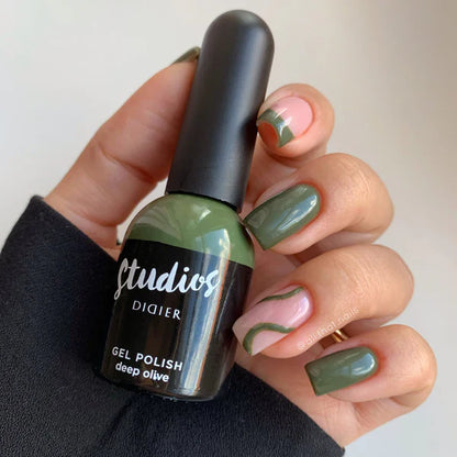 Esmalte Semipermanente Studios - Deep olive - Libre de TPO | Didier Lab - 8ml
