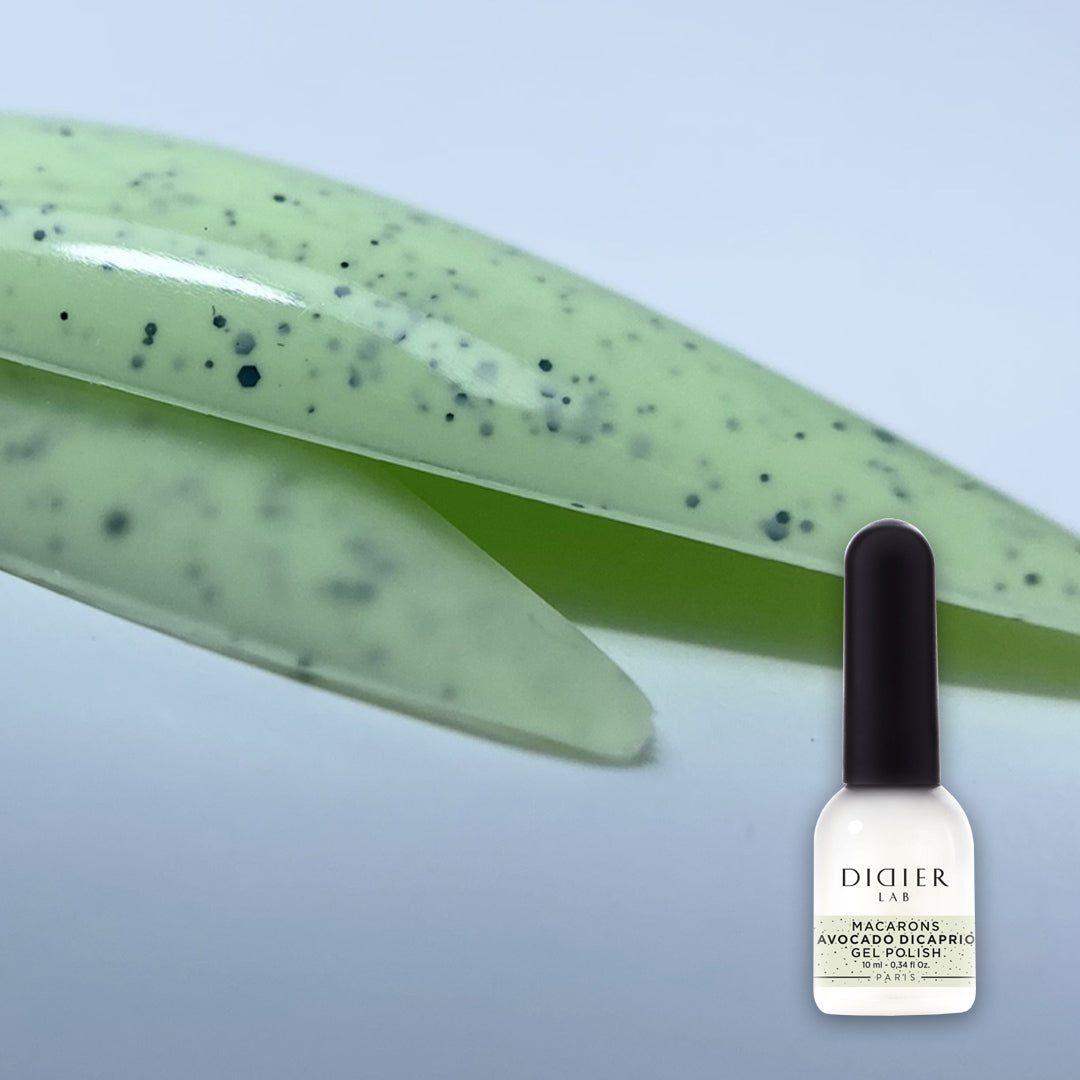 Esmalte semipermanente Macarons - Avocado Dicaprio - Libre de HEMA y TPO | Didier Lab - 10ml