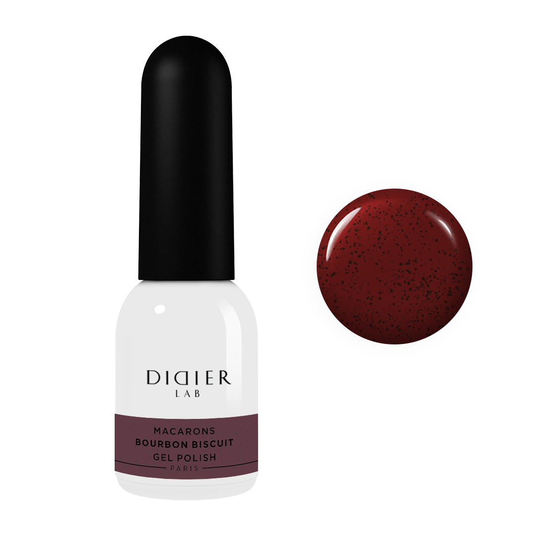Esmalte semipermanente Macarons -  Bourbon Biscuit | Didier Lab - 10ml