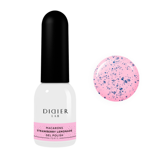Esmalte Semipermanente Macarons - Strawberry Lemonade - Libre de HEMA y TPO | Didier Lab - 10ml