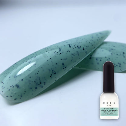 Esmalte semipermanente Macarons - Cookie Monster - Libre de HEMA y TPO | Didier Lab - 10ml