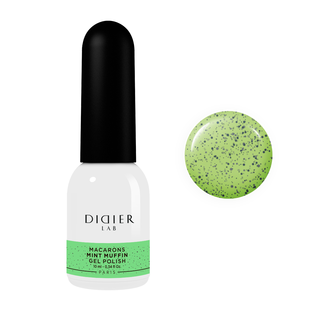 Esmalte semipermanente Macarons - Mint Muffin | Didier Lab - 10ml