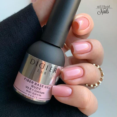 Fiber Base gel - Nude - Libre de HEMA y TPO | Didier Lab - 10ml