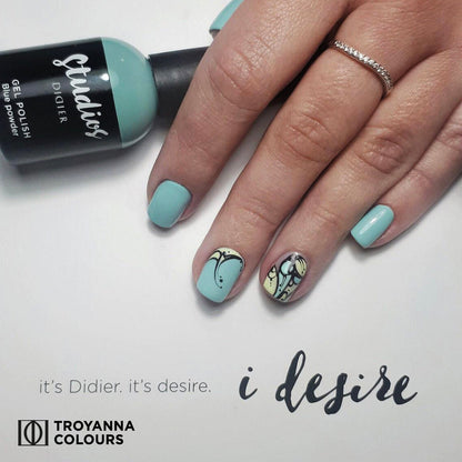 Esmlate Semipermanente Studios - Blue Powder - Libre de TPO | Didier Lab - 8 ml