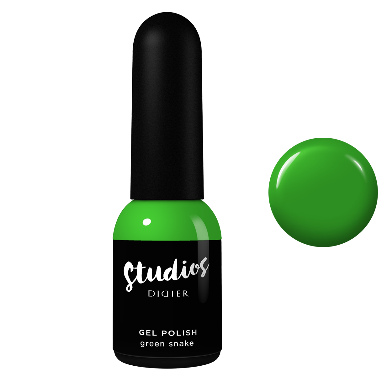 Esmalte Semipermanente Studios - Green Snake | Didier Lab - 8ml