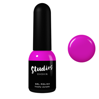Esmalte Semipermanente Studios - Freshy Purple - Libre de HEMA y TPO  | Didier Lab - 8ml