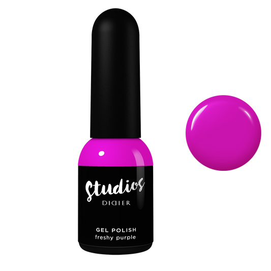 Esmalte Semipermanente Studios - Freshy Purple - Libre de HEMA y TPO  | Didier Lab - 8ml