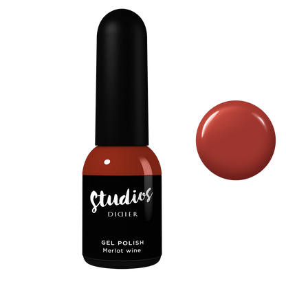 Esmalte Semipermanente Studios - Merlot wine - Libre de HEMA y TPO | Didier Lab - 8ml