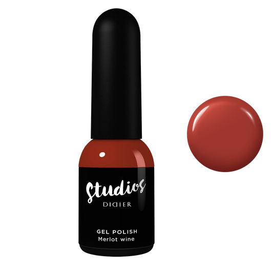 Esmalte Semipermanente Studios - Merlot wine - Libre de HEMA y TPO | Didier Lab - 8ml