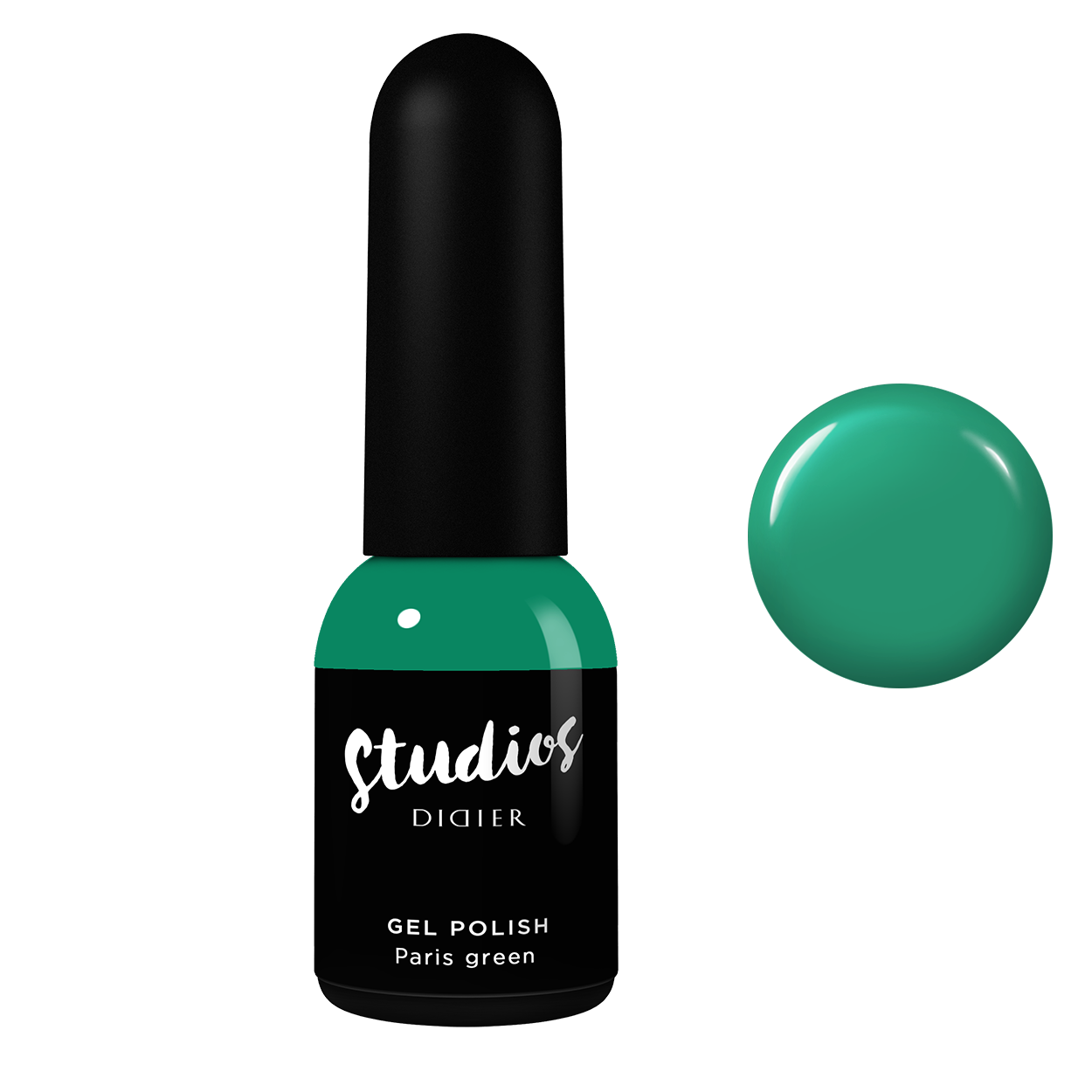 Esmlate Semipermanente Studios - Paris green | Didier Lab - 8ml