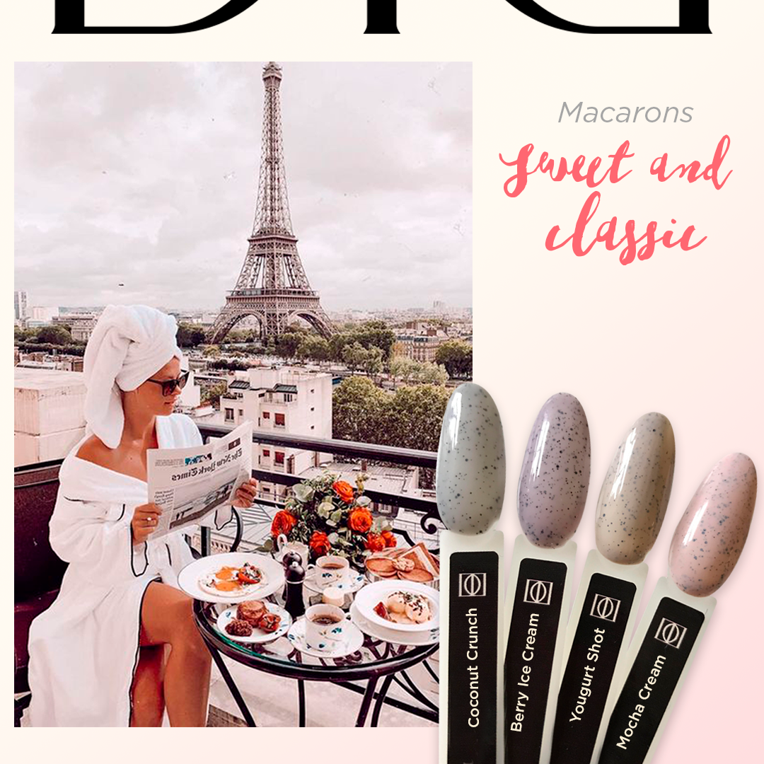 Esmalte semipermanente Macarons - Mocha Cream - Libre de HEMA y TPO | Didier Lab - 10ml