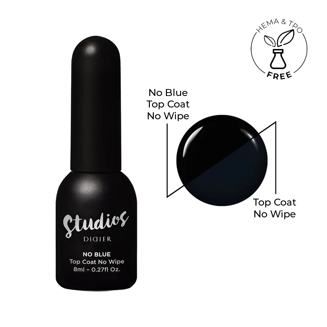 Top Coat - No Blue - Libre de HEMA y TPO | Studios Didier Lab - 10 ml