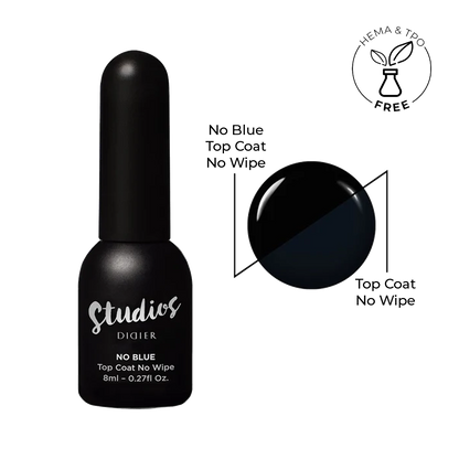 Top Coat - No Blue - Libre de HEMA y TPO | Studios Didier Lab - 10 ml