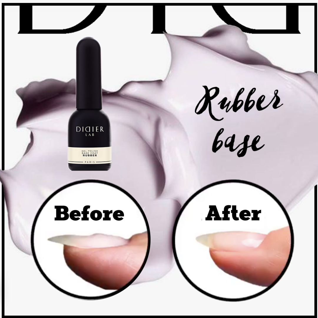 Rubber Base Coat - Libre de TPO | Didier Lab - 10 ml