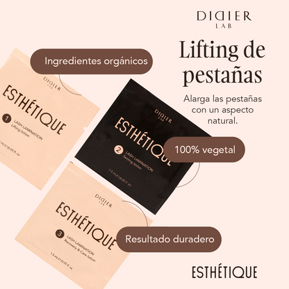 Kit de Lifting de Pestañas - Esthéique | Didier Lab